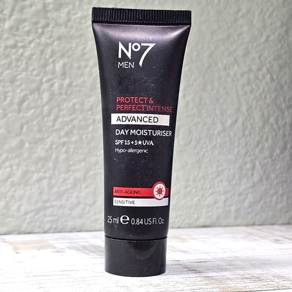 🟠4 FOR $25🟠 No7 MEN PROTECT AND PROTECT INTENSE ADVANCED DAY MOISTURISER - Picture 1 of 5